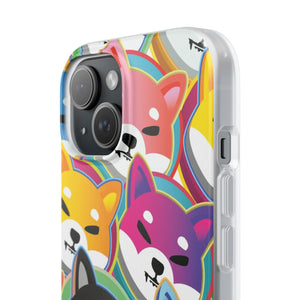 Shiba Inu Pop Art Phone Cases