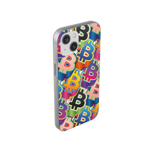 Bitcoin Pop Art Phone Cases