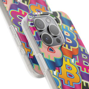 Bitcoin Pop Art Phone Cases