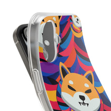 Load image into Gallery viewer, Shiba Inu Abstrak Flexi Cases
