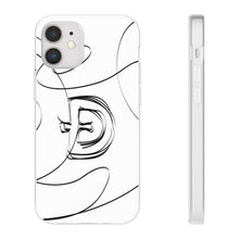 Load image into Gallery viewer, Dogecoin Line Art BW Flexi Cases
