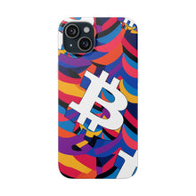 Load image into Gallery viewer, Bitcoin Abstrak Flexi Phone Cases
