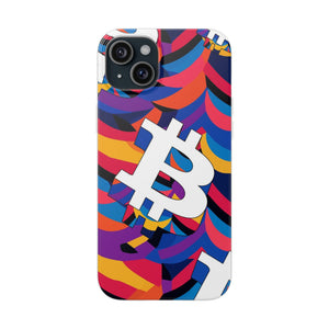 Bitcoin Abstrak Flexi Phone Cases