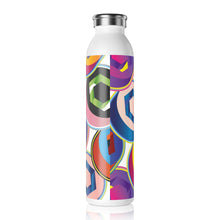 Load image into Gallery viewer, Chainlink Pop Art Slim Water Bottle
