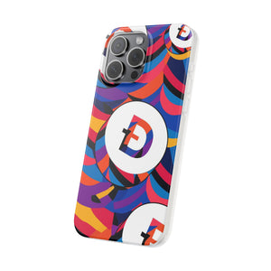 Dogecoin Abstrak Flexi Cases