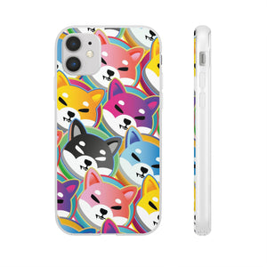 Shiba Inu Pop Art Phone Cases