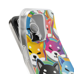 Shiba Inu Pop Art Phone Cases