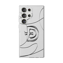 Load image into Gallery viewer, Dogecoin Line Art BW Flexi Cases
