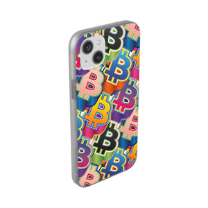 Bitcoin Pop Art Phone Cases