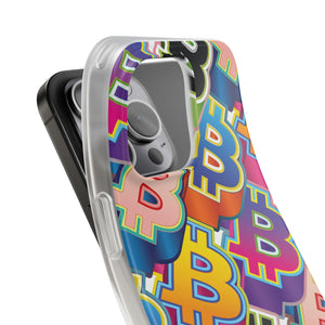 Bitcoin Pop Art Phone Cases