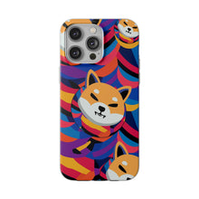 Load image into Gallery viewer, Shiba Inu Abstrak Flexi Cases
