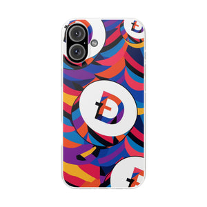 Dogecoin Abstrak Flexi Cases