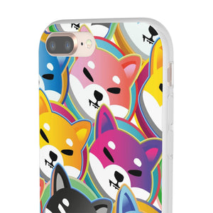 Shiba Inu Pop Art Phone Cases