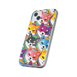 Shiba Inu Pop Art Phone Cases