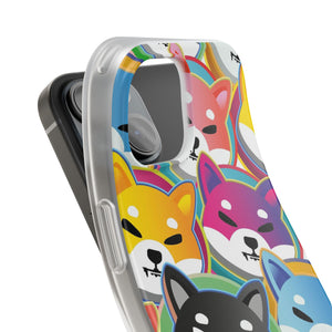 Shiba Inu Pop Art Phone Cases