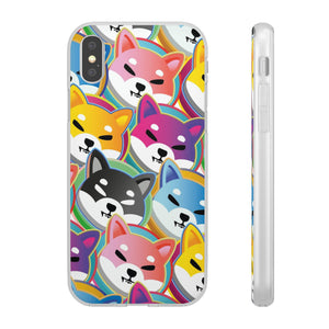 Shiba Inu Pop Art Phone Cases