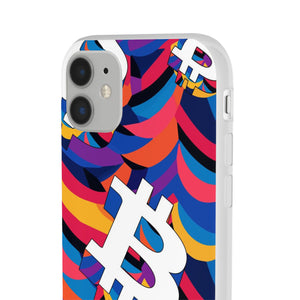 Bitcoin Abstrak Flexi Phone Cases