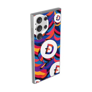 Dogecoin Abstrak Flexi Cases