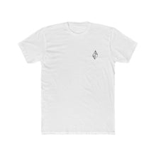 Load image into Gallery viewer, Ethereum Men&#39;s Cotton Short Sleeve Crew Tee (left chest)
