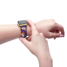 Load image into Gallery viewer, Dogecoin Abstrak Apple Watch Band
