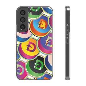 Dogecoin Pop Art Phone Cases