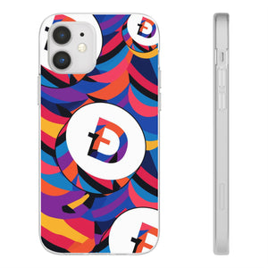 Dogecoin Abstrak Flexi Cases