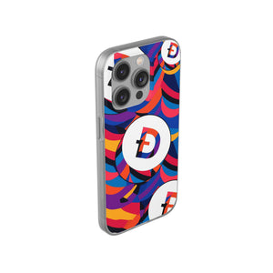 Dogecoin Abstrak Flexi Cases