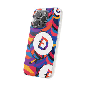 Dogecoin Abstrak Flexi Cases