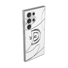 Load image into Gallery viewer, Dogecoin Line Art BW Flexi Cases

