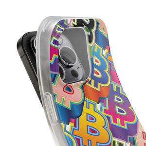 Bitcoin Pop Art Phone Cases