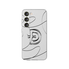 Load image into Gallery viewer, Dogecoin Line Art BW Flexi Cases
