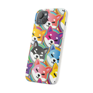 Shiba Inu Pop Art Phone Cases