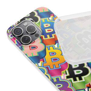 Bitcoin Pop Art Phone Cases