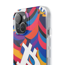 Load image into Gallery viewer, Bitcoin Abstrak Flexi Phone Cases
