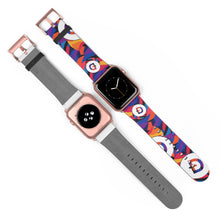 Load image into Gallery viewer, Dogecoin Abstrak Apple Watch Band
