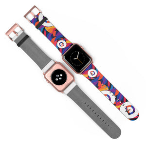 Dogecoin Abstrak Apple Watch Band