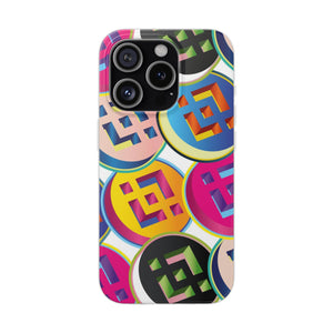 Binance Pop Art Phone Cases