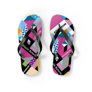 Ethereum Isometrik Flip Flops