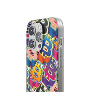 Bitcoin Pop Art Phone Cases