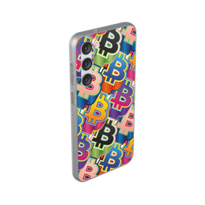 Bitcoin Pop Art Phone Cases