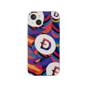 Dogecoin Abstrak Flexi Cases