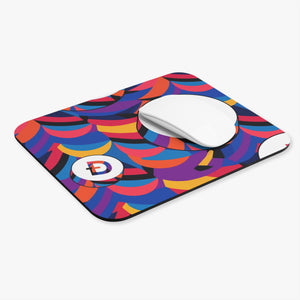 Dogecoin Abstrak Mouse Pad
