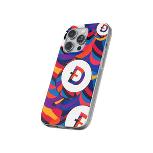 Dogecoin Abstrak Flexi Cases