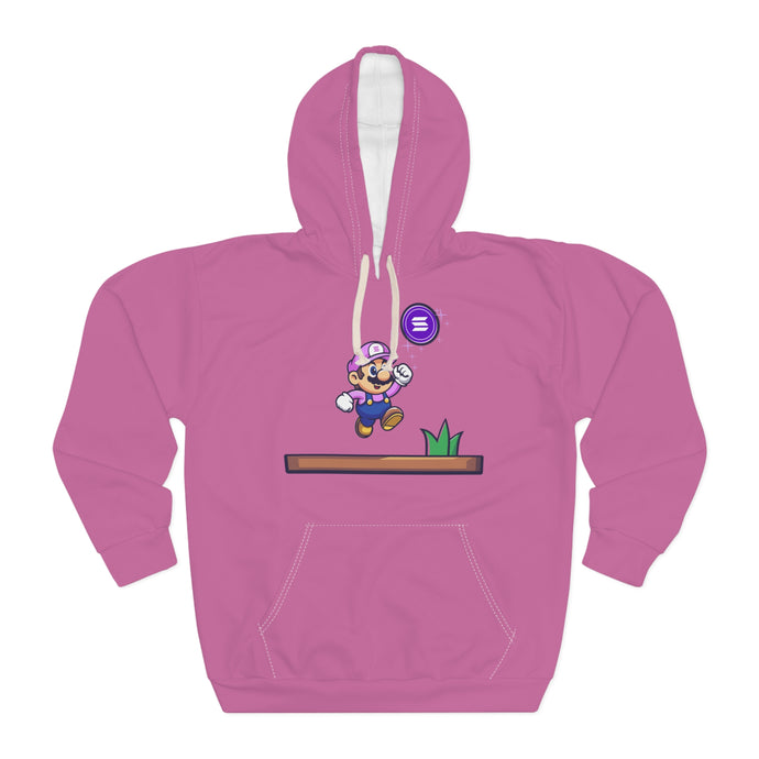 Solana Brother Unisex Pullover Hoodie (Pink)