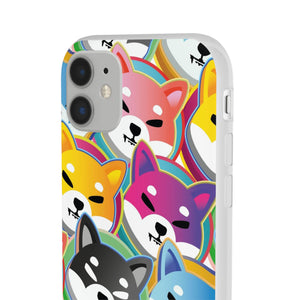 Shiba Inu Pop Art Phone Cases