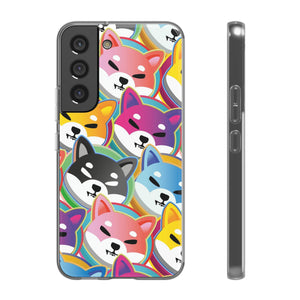 Shiba Inu Pop Art Phone Cases