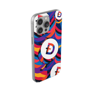 Dogecoin Abstrak Flexi Cases