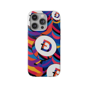 Dogecoin Abstrak Flexi Cases