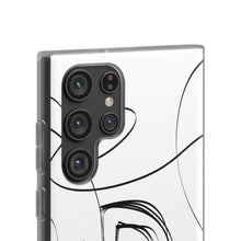 Load image into Gallery viewer, Dogecoin Line Art BW Flexi Cases
