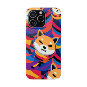 Shiba Inu Abstrak Flexi Cases